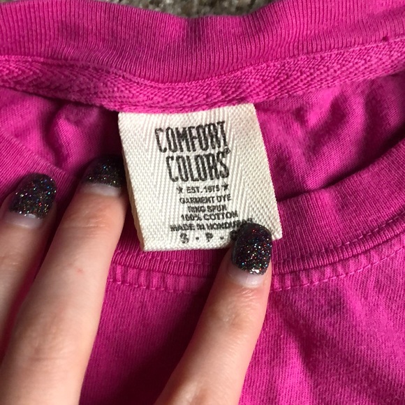 Kappa Delta Hot pink comfort colors shirt - Picture 3 of 4